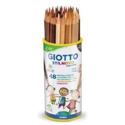 MATITE GIOTTO STILNOVO CF.48 COLORI DELLA PELLE