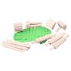 SET 12 ATTREZZI IN LEGNO PER MODELLARE
