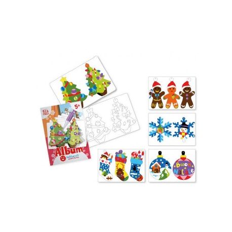 SABBIARELLI ALBUM ADDOBBI DI NATALE