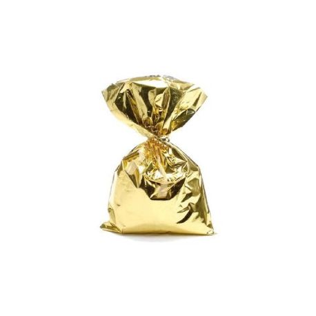 BUSTE CELLOPHAN MET. ORO 35X50 PZ. 50