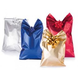 BUSTE CELLOPHAN METALLIZZ. 20X35 PZ.100 4COL. ASS.