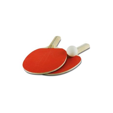 COPPIA RACCHETTE DA PING PONG PER BAMBINI
