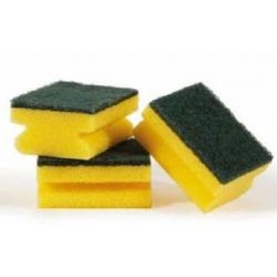 Spugne abrasive biuso Nettina Plus cf.3pz sagomata