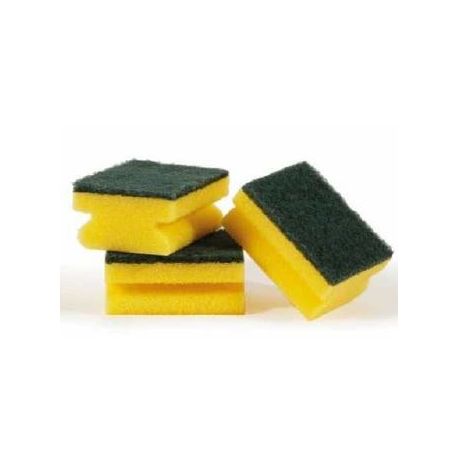Spugne abrasive biuso Nettina Plus cf.3pz sagomata
