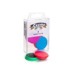 MAGNETI COLORATI PZ.4 MM.32