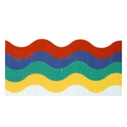 BORDO IN CARTONE ONDULATO MM. 57X15MT ARANCIO