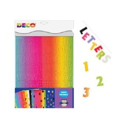 LETTERE E NUMERI IN CARTONE -SET PZ.1000