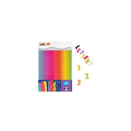 LETTERE E NUMERI IN CARTONE -SET PZ.1000