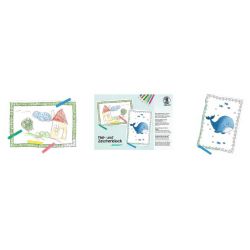 SET CORNICETTE DA COLORARE - 15x21 - 18 FG
