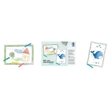 SET CORNICETTE DA COLORARE - 15x21 - 18 FG