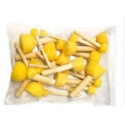 TAMPONI STAMPIGLIATURA PZ. 24 MISURE ASSORTITE
