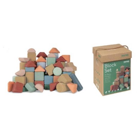 COSTRUZIONI KORKO 60 pz PER BAMBINI