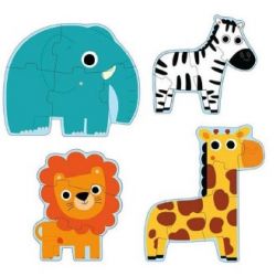 4 PRIMI PUZZLE LA JUNGLA