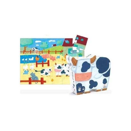 PUZZLE - LA FATTORIA 24 PZ PER BAMBINI