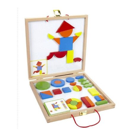 LAVAGNA MAGNETICA DELLE FORME PER BAMBINI