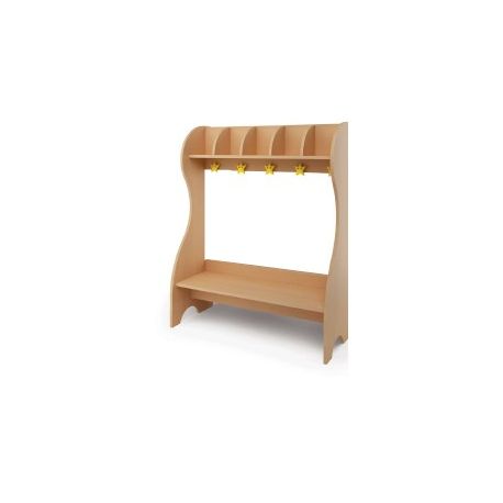 SPOGLIATOIO 5 POSTI PER BAMBINI