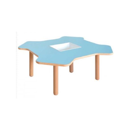 TAVOLO CON VASCA H. 53 PER BAMBINI