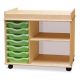 CARRELLO CON VASCHETTE