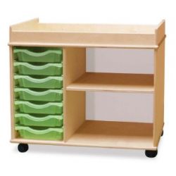 CARRELLO CON VASCHETTE