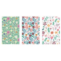 CARTA FIORI CM. 23X33 FG.12 GR.80