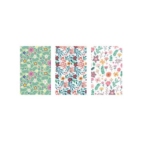 CARTA FIORI CM. 23X33 FG.12 GR.80