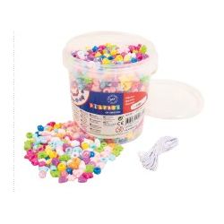 PERLINE ASSORTITE CON ELASTICO 1200PZ
