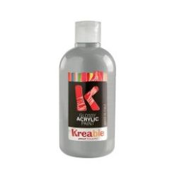 TEMPERA ACRILICA KREABLE ML. 500 ARGENTO
