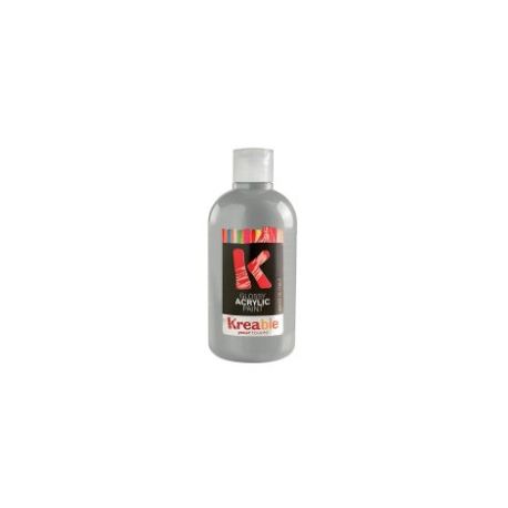TEMPERA ACRILICA KREABLE ML. 500 ARGENTO