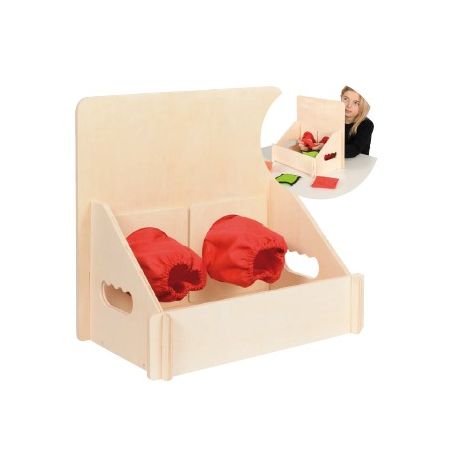 BOX TATTILE IN LEGNO PER BAMBINI