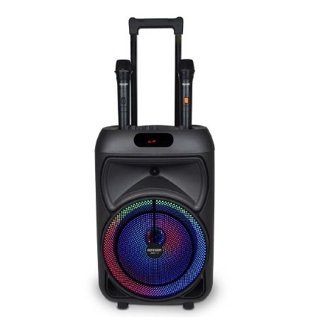WIRELESS TROLLEY SPEAKER CON 2 MICROFONI PER BAMBINI