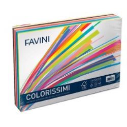 RISMA COLORISSIMI FG.240 CM.25X35 GR.220 15COL.ASS