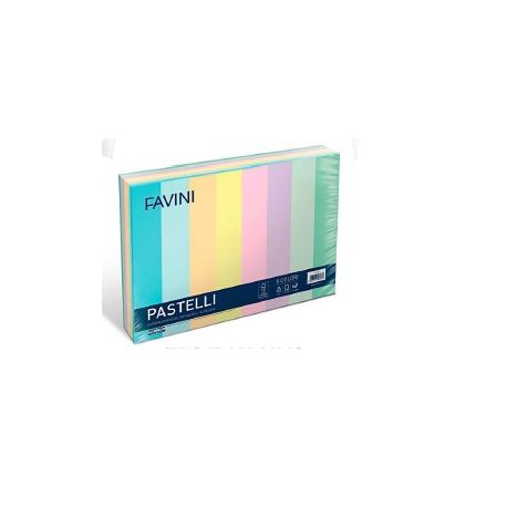 RISMA PASTELLI FG.100 CM.25X35 GR.200 8 COL. ASS.