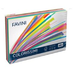 RISMA COLORISSIMI FG.240 CM.25X35 GR.200 12COL.ASS