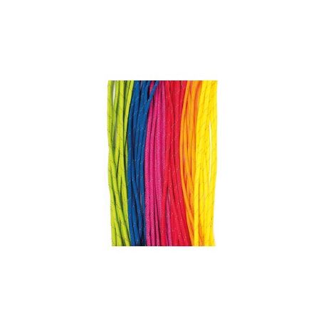 CORDONCINI COLORATI 6 PEZZI DA 2,6M