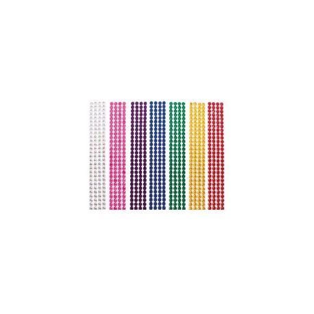 CRISTALLI ADESIVI 1176 PZ IN 7 COLORI
