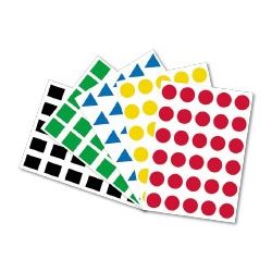 STICKERS GEOMETRICI 1200PZ