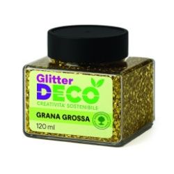 GLITTER BIO GRANA GROSSA 120ML ORO