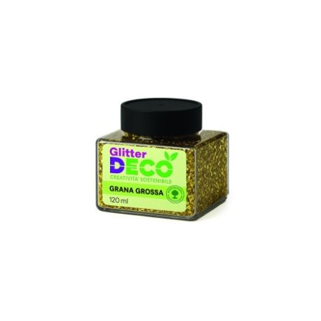 GLITTER BIO GRANA GROSSA 120ML ORO