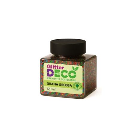 GLITTER BIO GRANA GROSSA 120ML MULTICOLOR