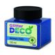 GLITTER BIO GRANA FINE 120ML BLU