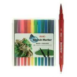 PENNARELLI FINLINER E BRUSH 12 COL.