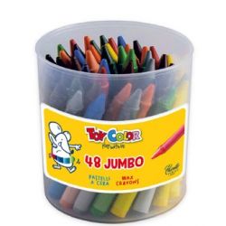 PASTELLI A CERA MAXI TOY COLOR 48PZ