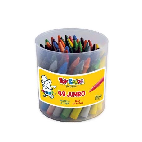 PASTELLI A CERA MAXI TOY COLOR 48PZ