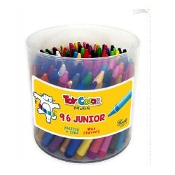 PASTELLI A CERA TOY COLOR 96 PZ