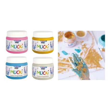 COLORI A DITA METAL 6 COL. 100ML