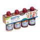 TEMPERA COLORI DELLA PELLE 4 COL. 250ML