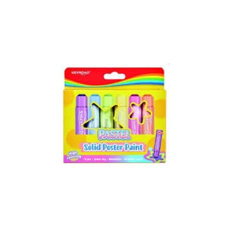 TEMPERA SOLIDA PASTEL 6 COLORI