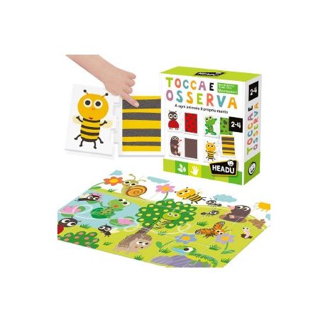 TOCCA E OSSERVA MONTESSORI PER BAMBINI