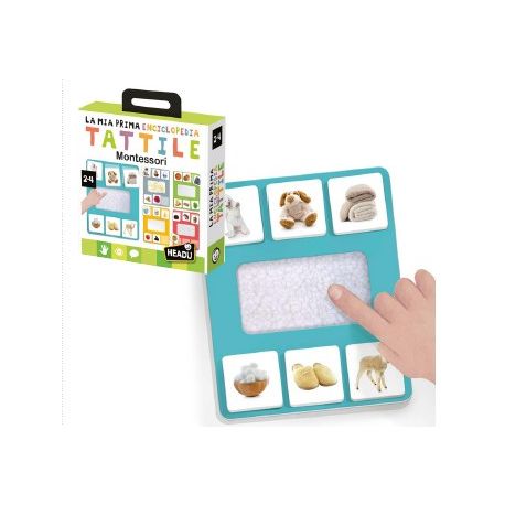 LA MIA PRIMA ENCICLOPEDIA TATTILE PER BAMBINI