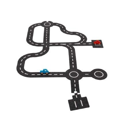 PISTA IN FELTRO PER BAMBINI